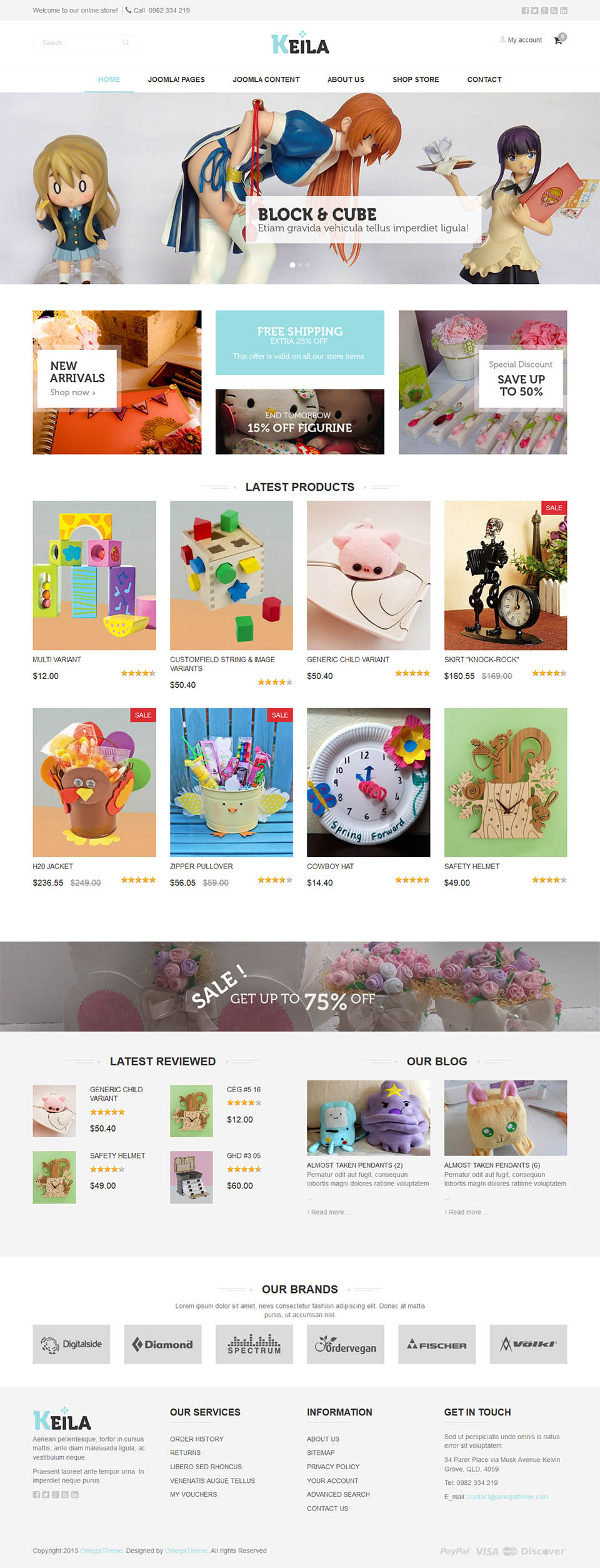 Template OmegaTheme Keila Joomla template OmegaTheme Keila