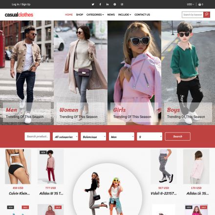 OrdaSoft Lingerie Store v4.3.4 - online lingerie store template