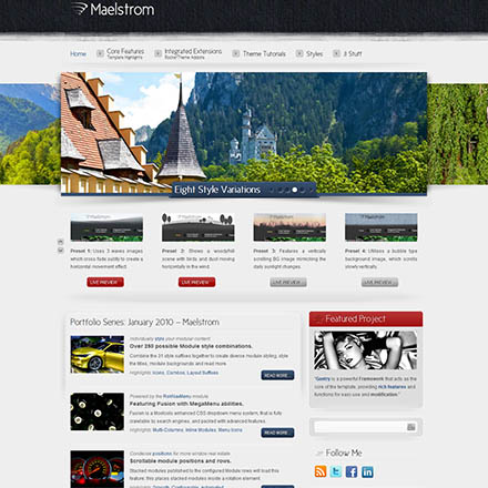 RocketTheme Maelstrom