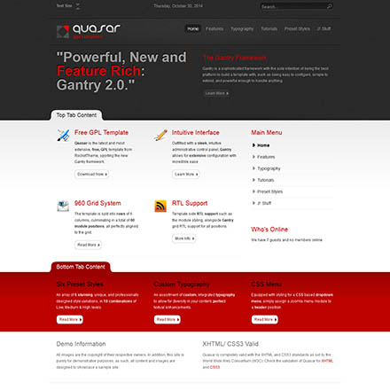 RocketTheme Quasar