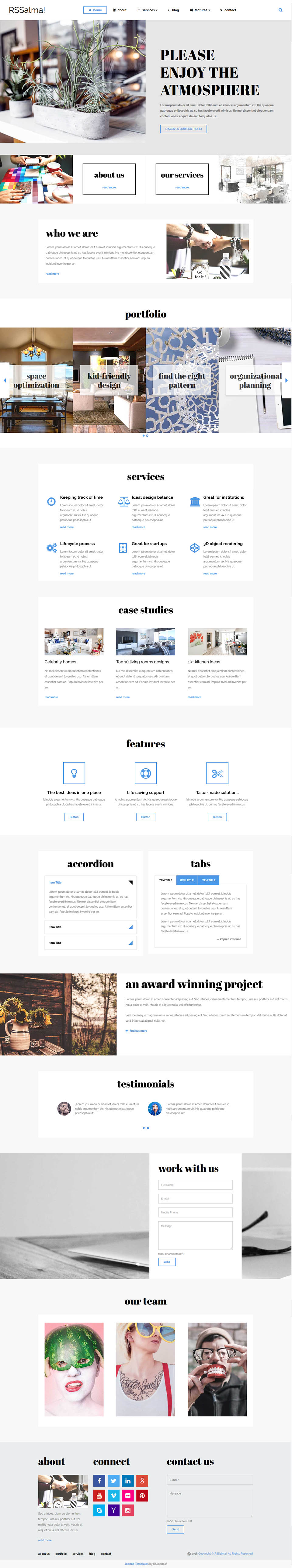 Template RSJoomla! RSSalma! Joomla template RSJoomla! RSSalma!