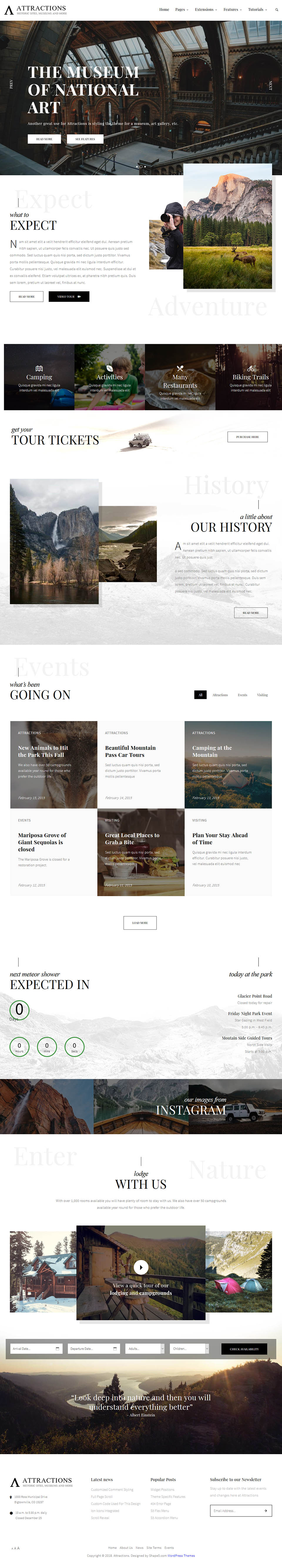 Template Shape5 Attractions Joomla template Shape5 Attractions