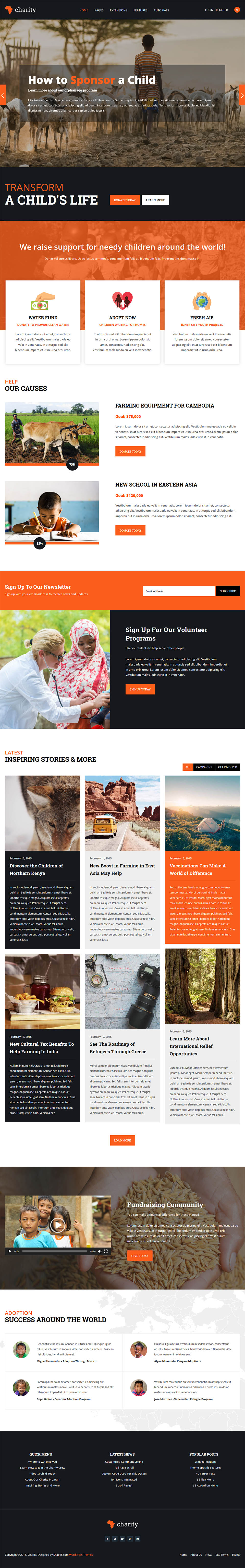 Template Shape5 Charity Joomla template Shape5 Charity