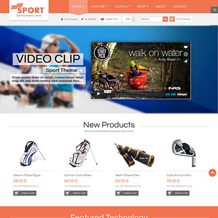 SmartAddons Sport Store