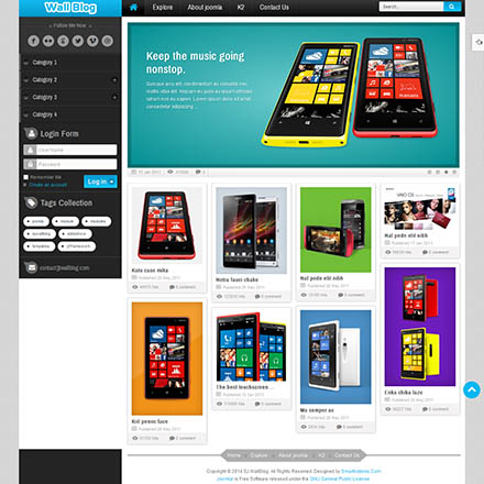 SmartAddons Wall Blog