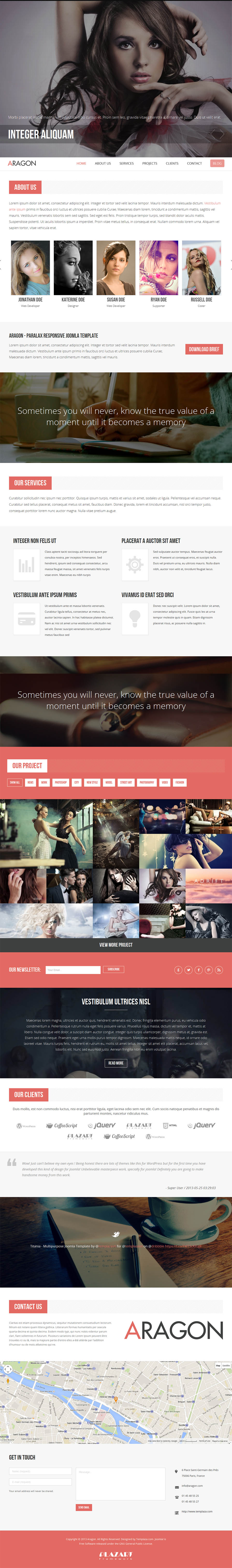 Joomla template TemPlaza Aragon