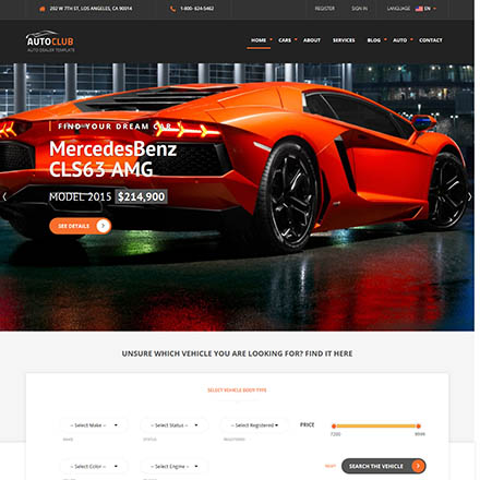 ThemeForest Auto Club