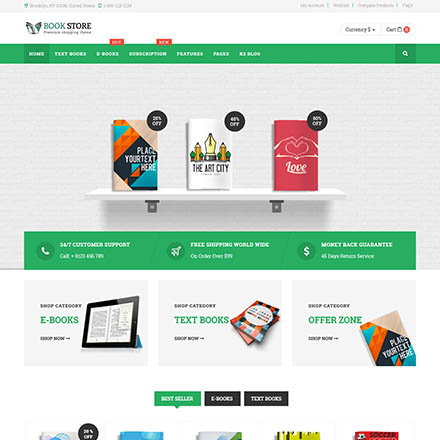 ThemeForest Bookstore