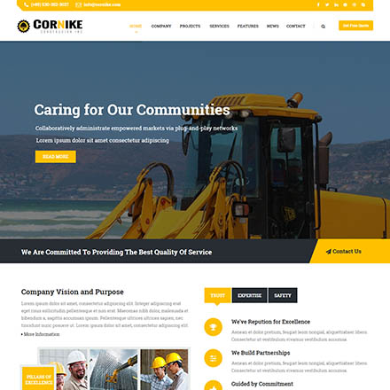 ThemeForest Cornike