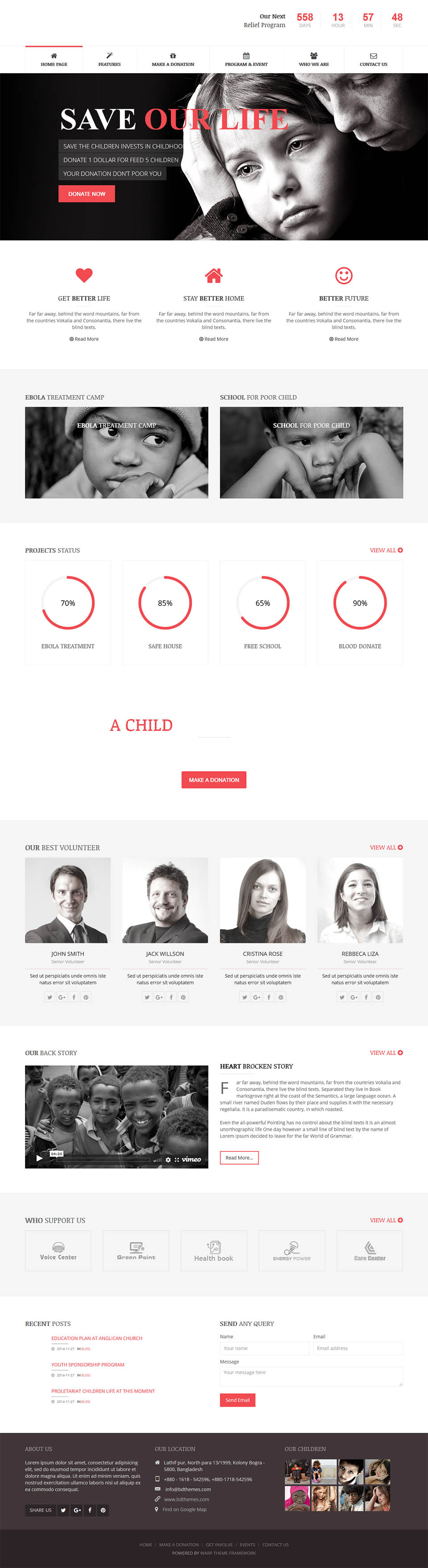 Template ThemeForest Generous Joomla template ThemeForest Generous
