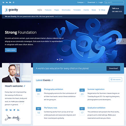 ThemeForest Gravity