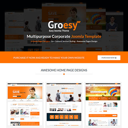 ThemeForest Groesy