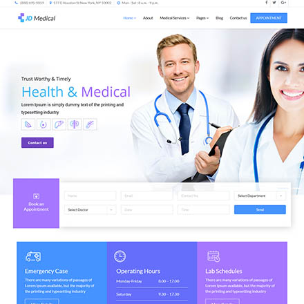 ThemeForest JD Medical