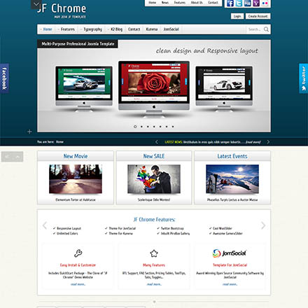 ThemeForest JF Chrome