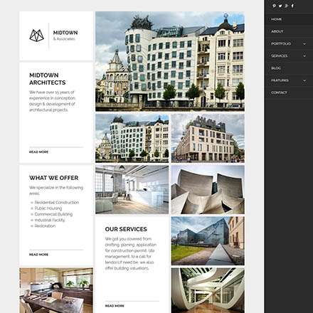 ThemeForest Midtown Architects