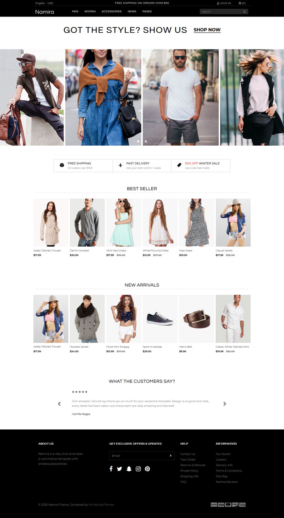 Template ThemeForest Namira Joomla template ThemeForest Namira