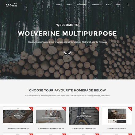 ThemeForest Wolverine