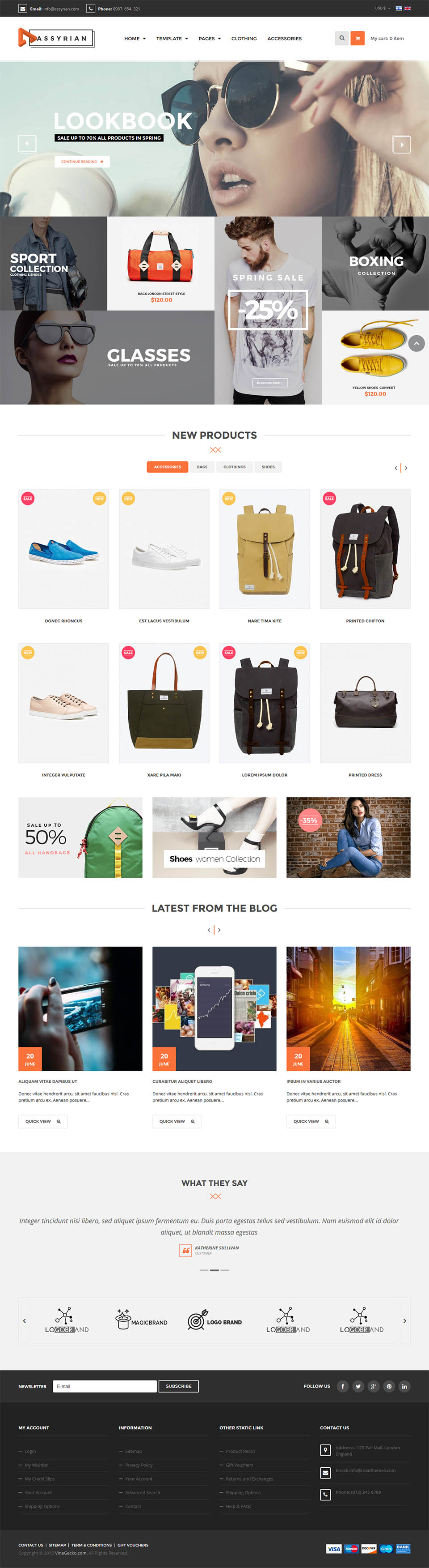 Template VinaGecko Vina Assyrian Joomla template VinaGecko Vina Assyrian
