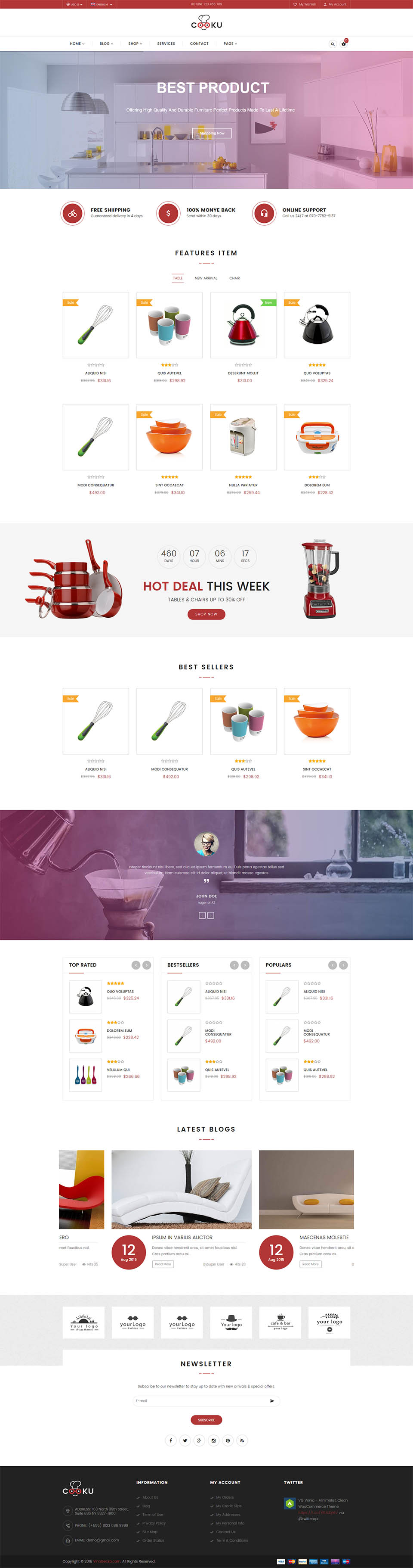 Template VinaGecko Vina Cooku Joomla template VinaGecko Vina Cooku