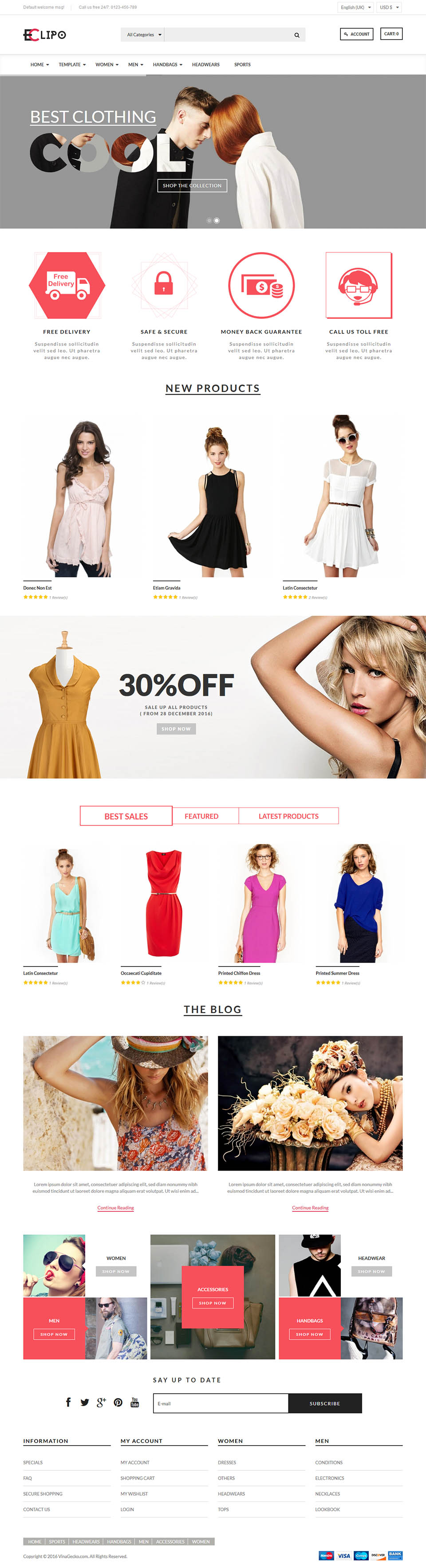 Template VinaGecko Vina Eclipo Joomla template VinaGecko Vina Eclipo