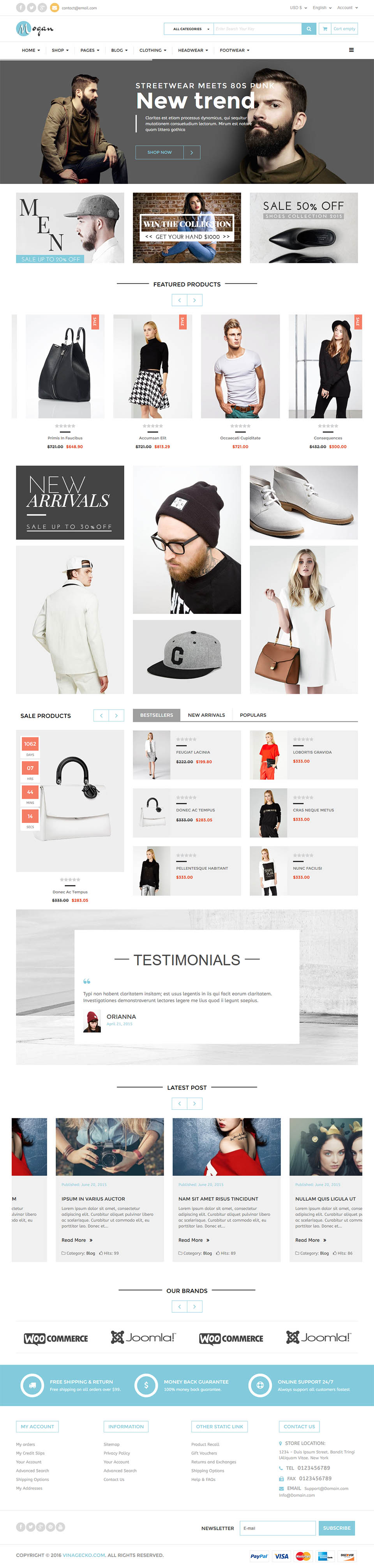 Template VinaGecko Vina Mogan Joomla template VinaGecko Vina Mogan