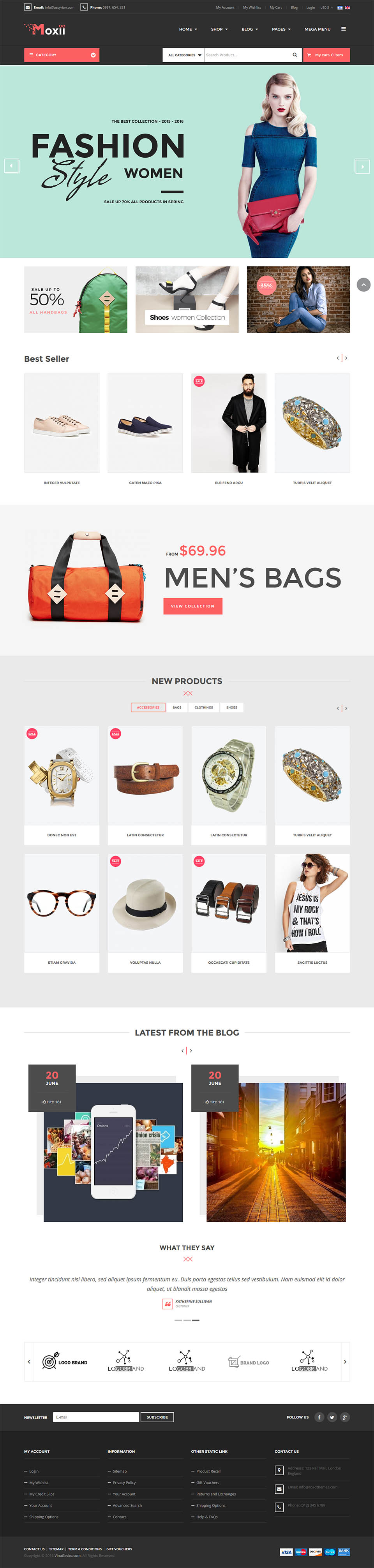 Template VinaGecko Vina Moxii Joomla template VinaGecko Vina Moxii