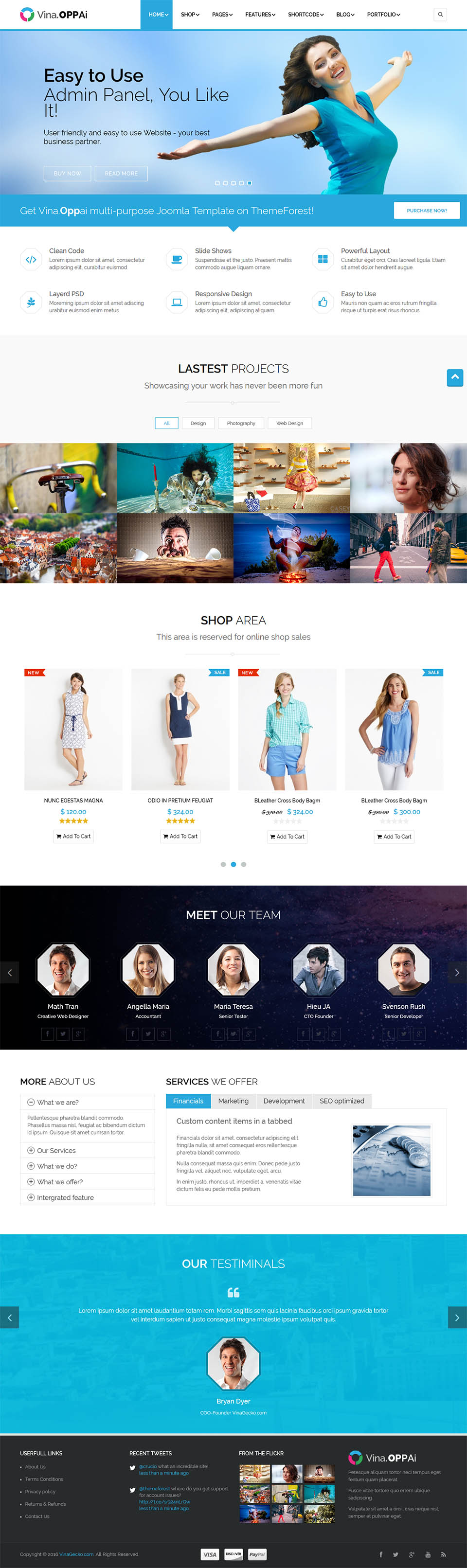 Template VinaGecko Vina Oppai Joomla template VinaGecko Vina Oppai