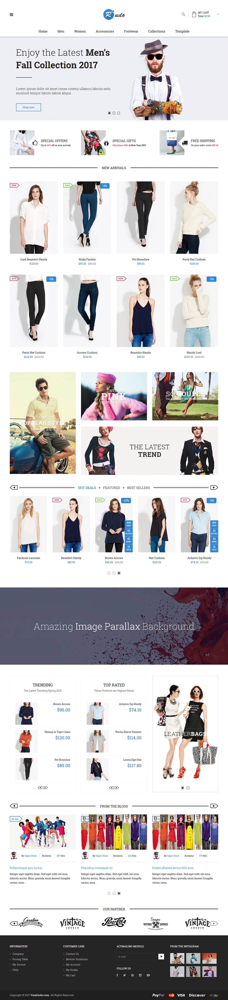 Template VinaGecko Vina Rudo Joomla template VinaGecko Vina Rudo