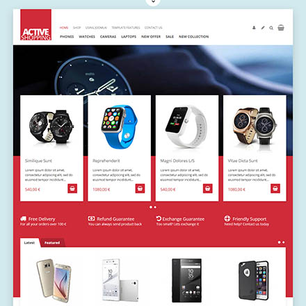 VirtuemartTemplates Active Shopping