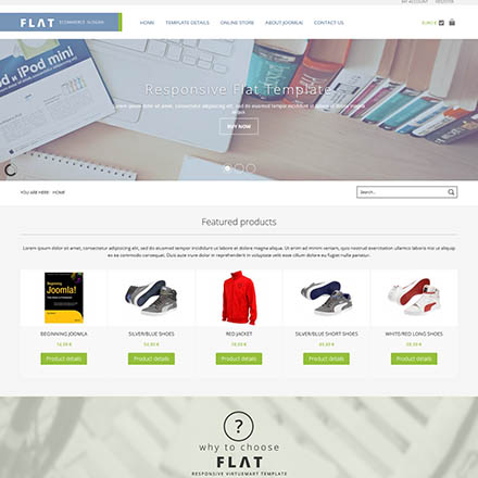 VirtuemartTemplates Flat Store