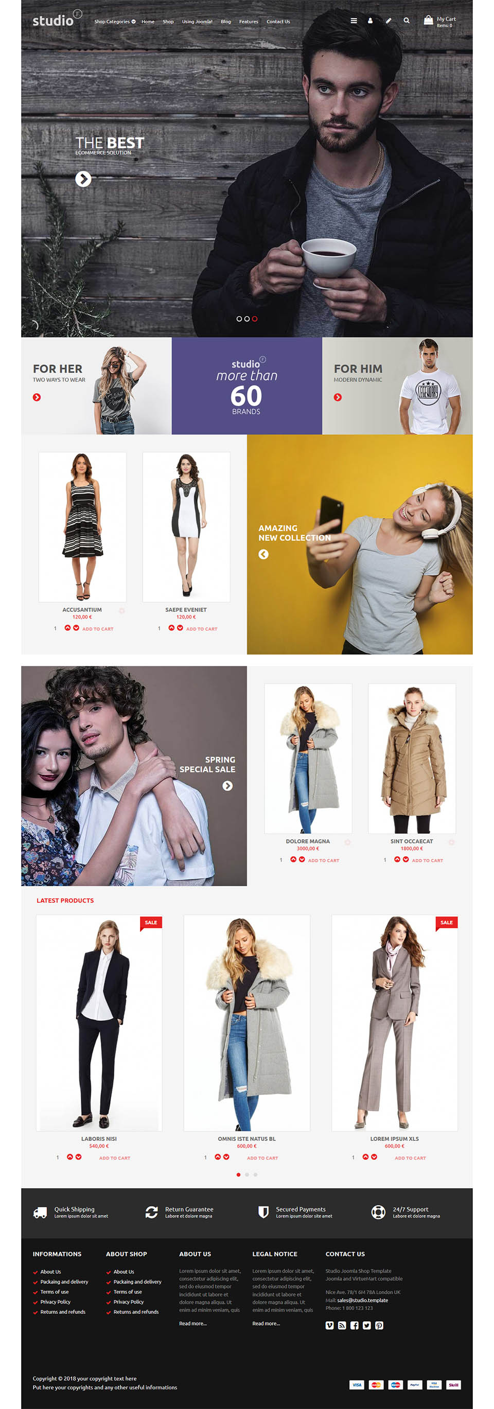 Template VirtuemartTemplates Studio Shop Joomla template VirtuemartTemplates Studio Shop