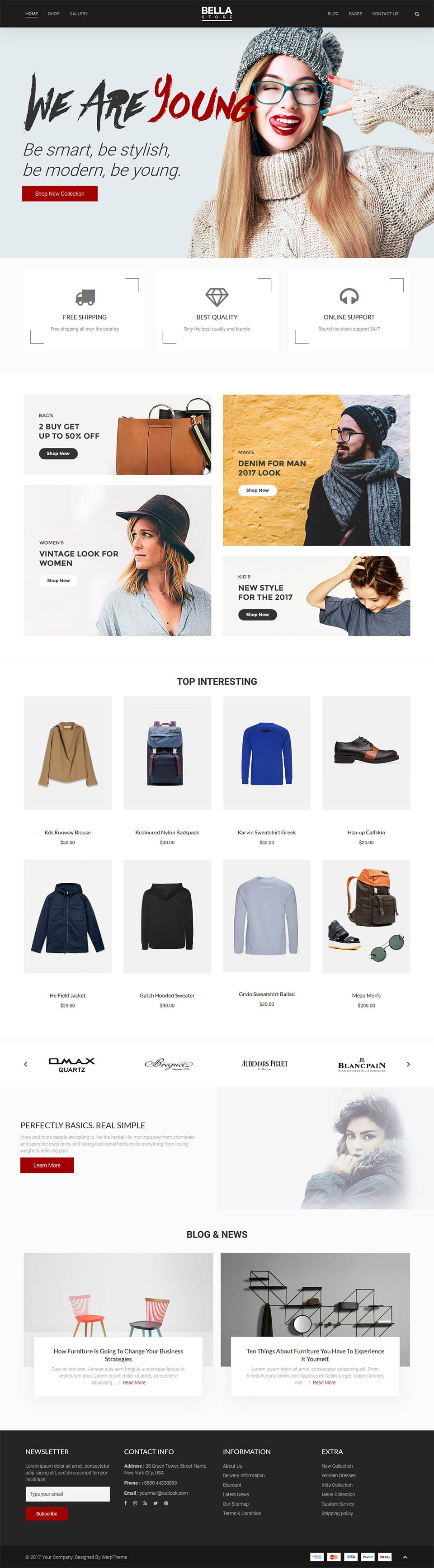 Template WarpTheme Bella Pro Joomla template WarpTheme Bella Pro