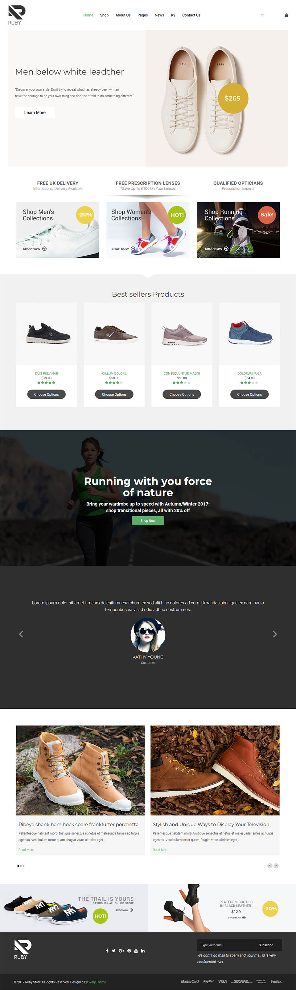 Template WarpTheme Ruby Pro Joomla template WarpTheme Ruby Pro