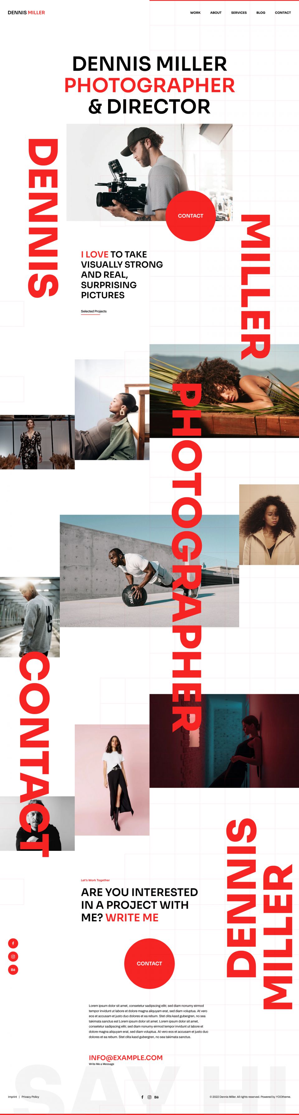 Template YOOtheme Dennis Miller Joomla template YOOtheme Dennis Miller
