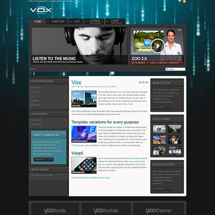 YOOtheme Vox