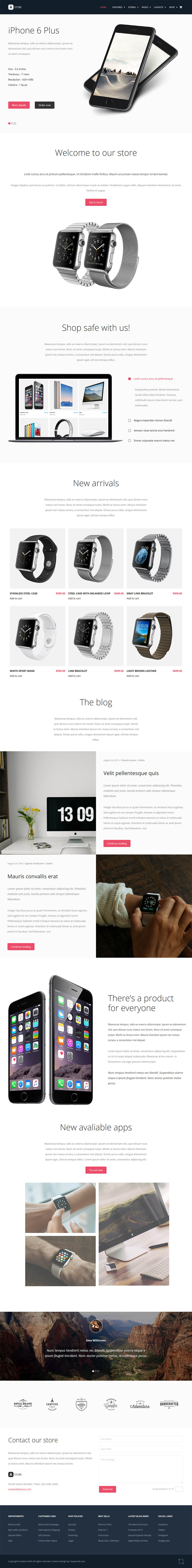 Template YouJoomla Astore Joomla template YouJoomla Astore