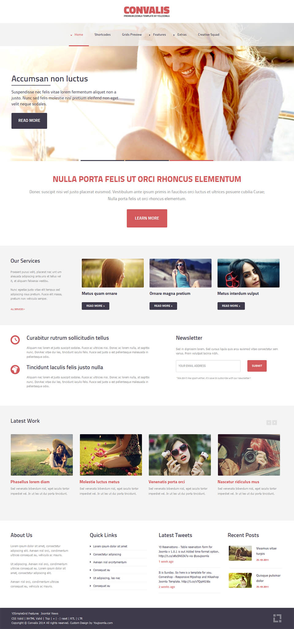 Joomla template YouJoomla Convalis