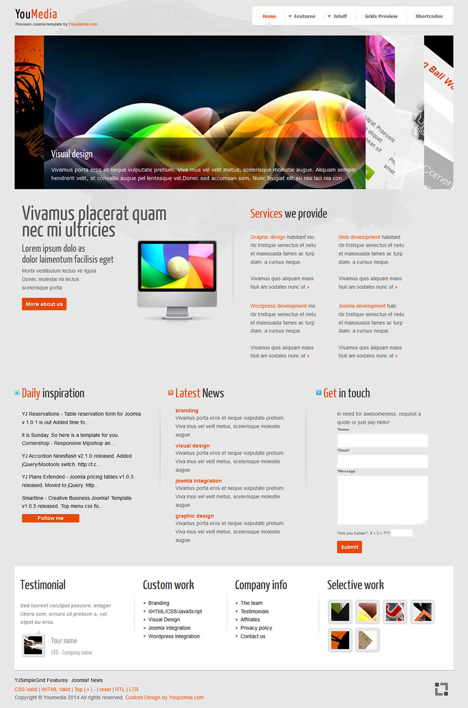Template YouJoomla YouMedia Joomla template YouJoomla YouMedia