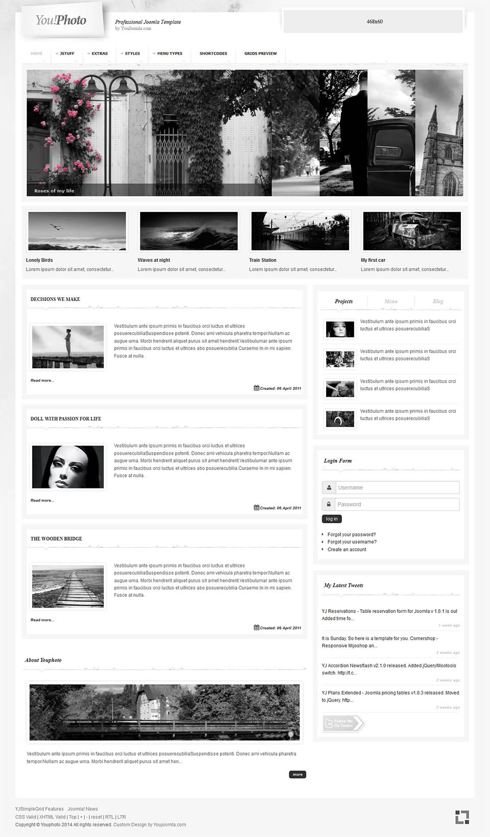 Template YouJoomla YouPhoto Joomla template YouJoomla YouPhoto