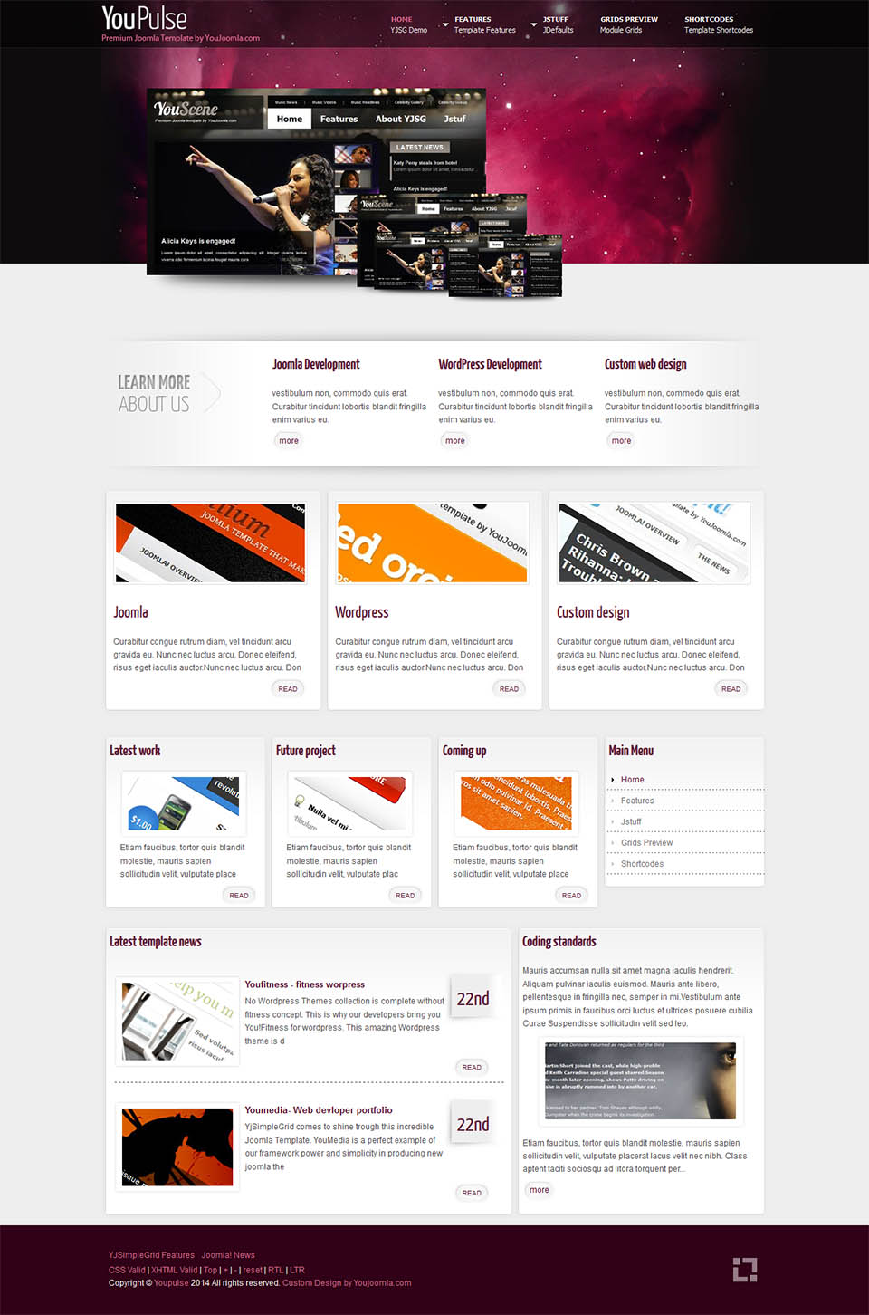 Joomla template YouJoomla YouPulse