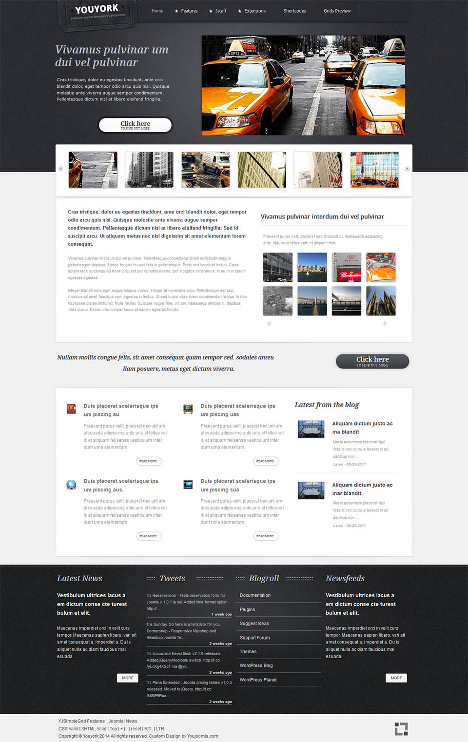 Joomla template YouJoomla YouYork