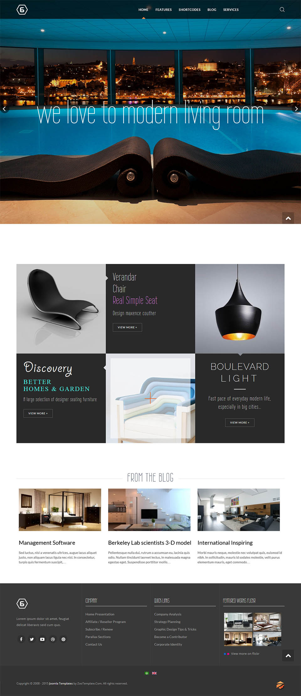 Template ZooTemplate Six Joomla template ZooTemplate Six